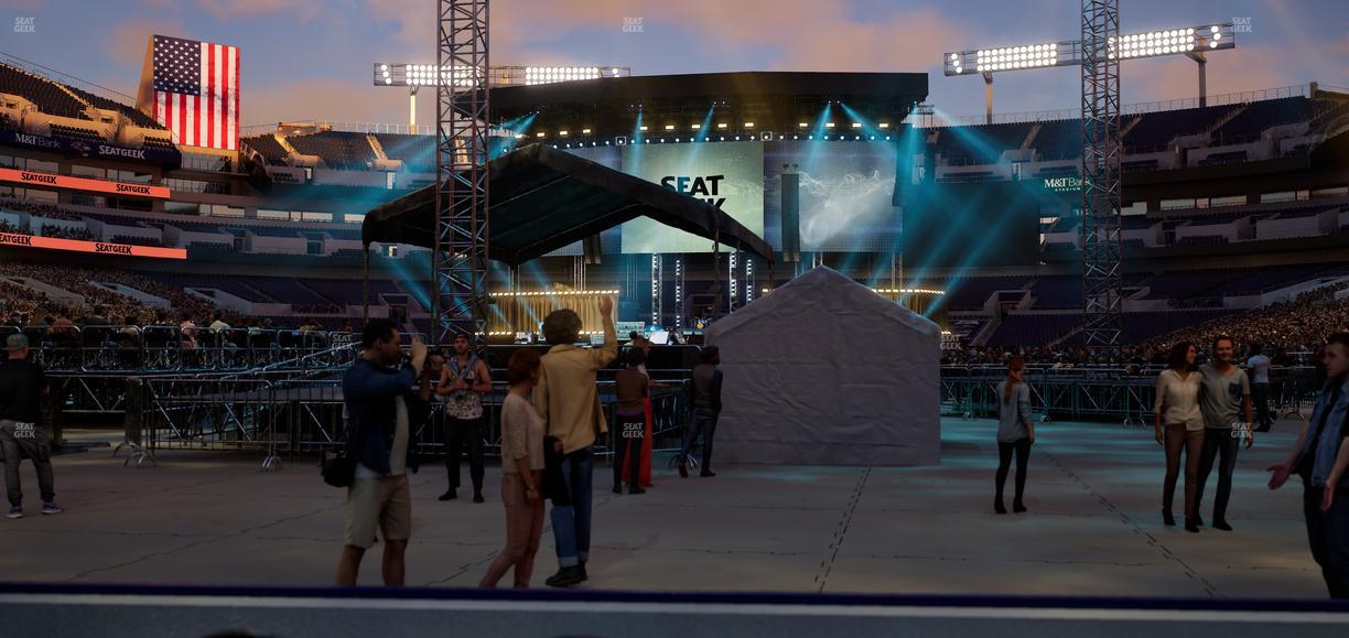 M&T Bank Stadium - Section Endzone Suite 2 Seat View