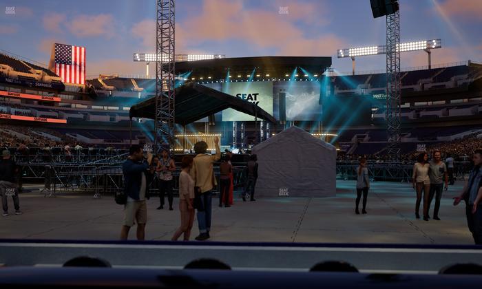 M&T Bank Stadium - Section Endzone Suite 2 Seat View