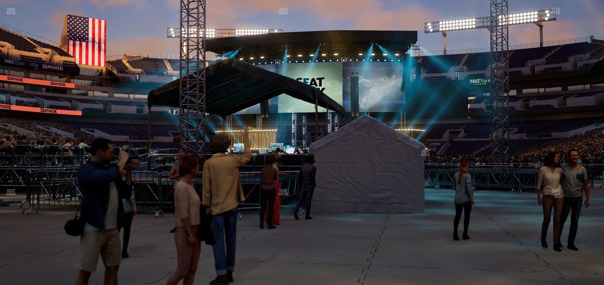 M&T Bank Stadium - Section Endzone Suite 2 Seat View