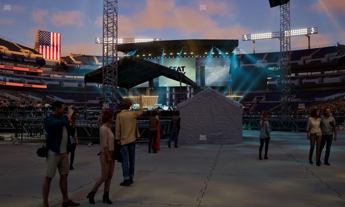 M&T Bank Stadium - Section Endzone Suite 2 Seat View