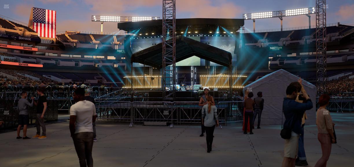 M&T Bank Stadium - Section Endzone Suite 3 Seat View