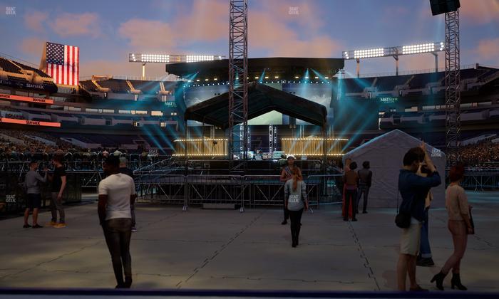 M&T Bank Stadium - Section Endzone Suite 3 Seat View