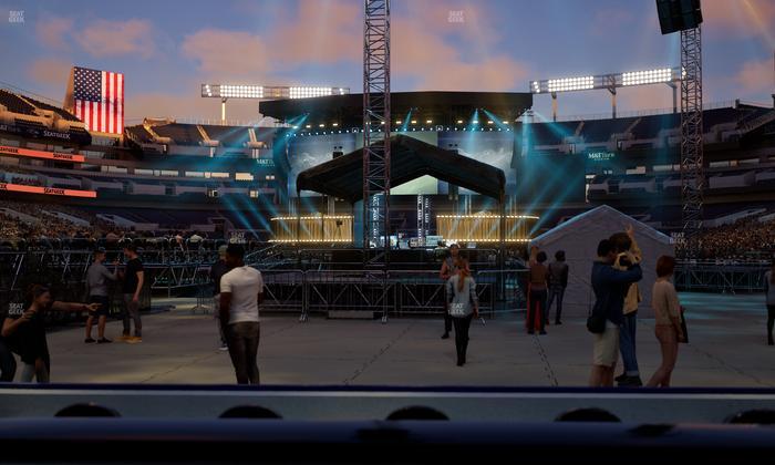 M&T Bank Stadium - Section Endzone Suite 3 Seat View