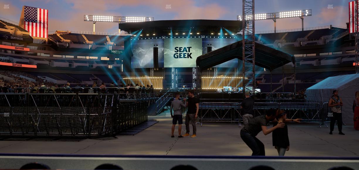 M&T Bank Stadium - Section Endzone Suite 4 Seat View