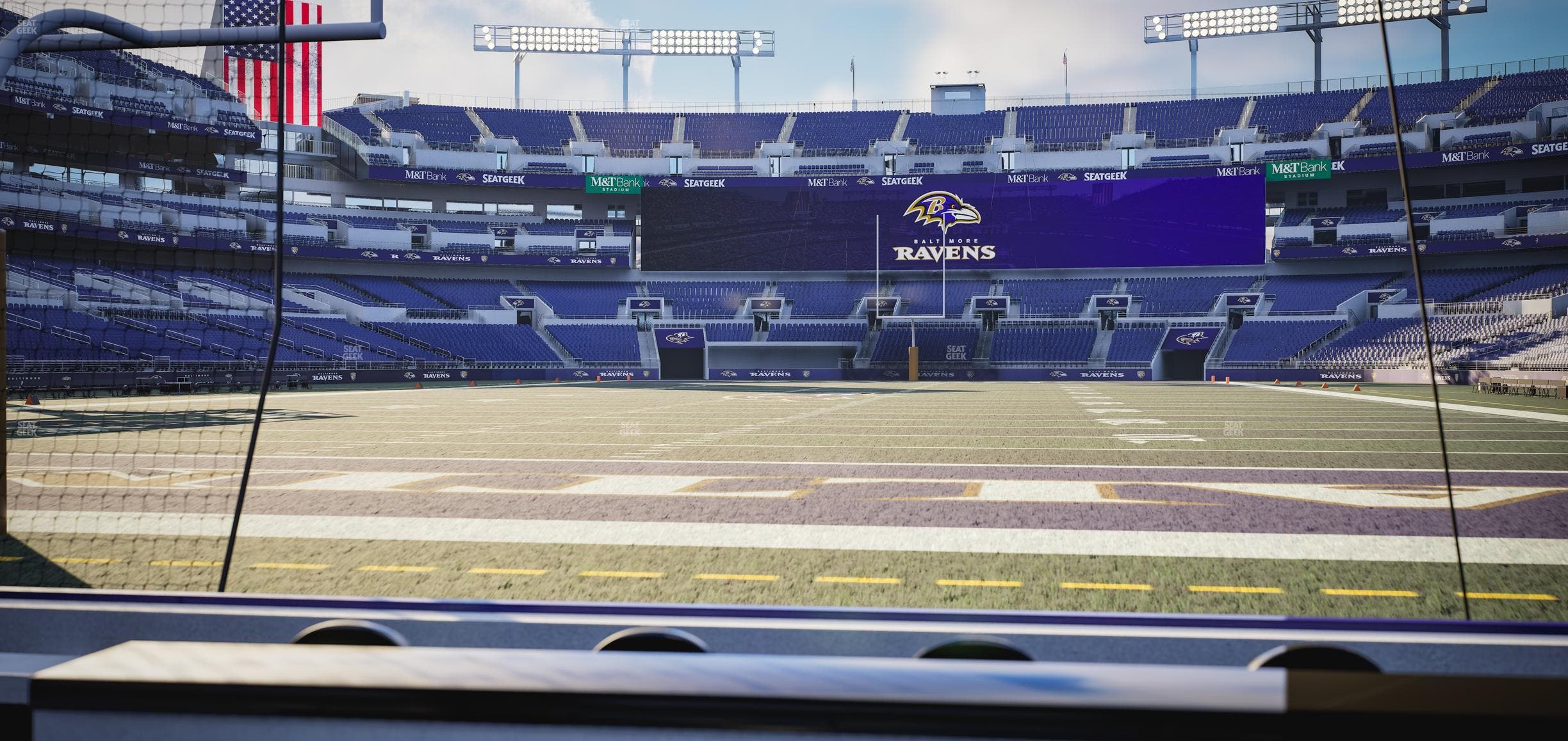 M&T Bank Stadium - Section Endzone Suite 4 Seat View