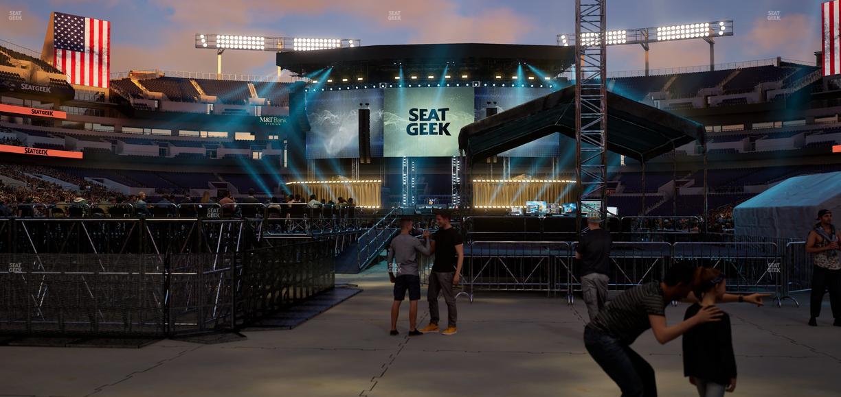 M&T Bank Stadium - Section Endzone Suite 4 Seat View