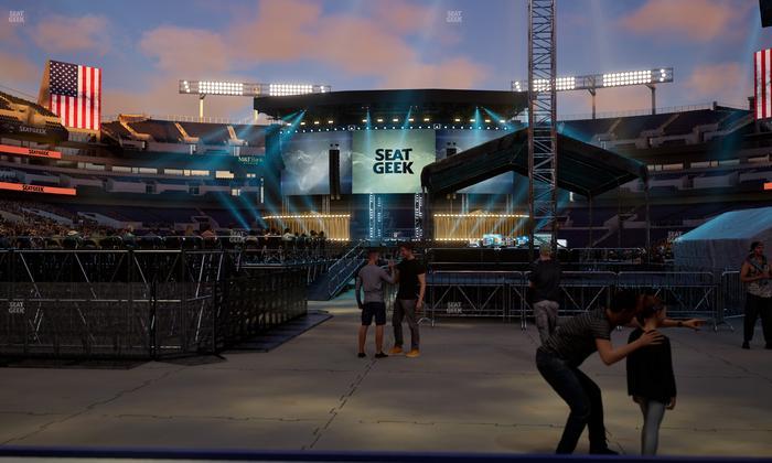 M&T Bank Stadium - Section Endzone Suite 4 Seat View