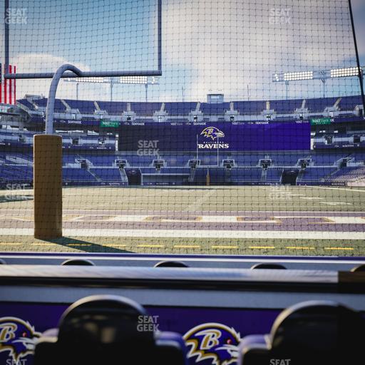 M&T Bank Stadium - Section Endzone Suite 5 Seat View