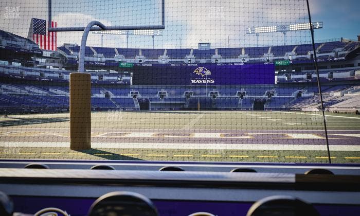 M&T Bank Stadium - Section Endzone Suite 5 Seat View