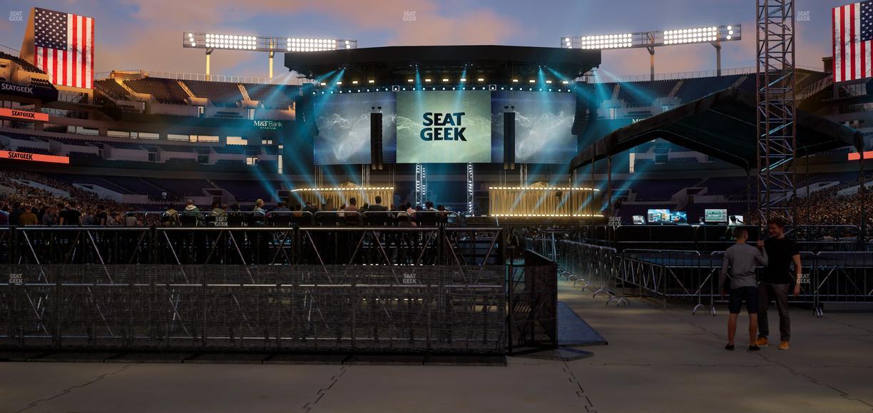 M&T Bank Stadium - Section Endzone Suite 5 Seat View