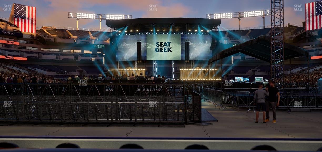 M&T Bank Stadium - Section Endzone Suite 5 Seat View