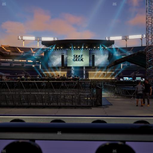 M&T Bank Stadium - Section Endzone Suite 5 Seat View