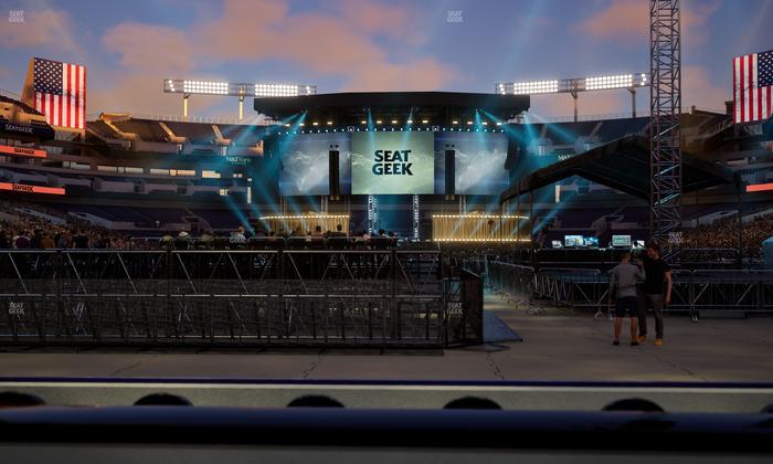 M&T Bank Stadium - Section Endzone Suite 5 Seat View