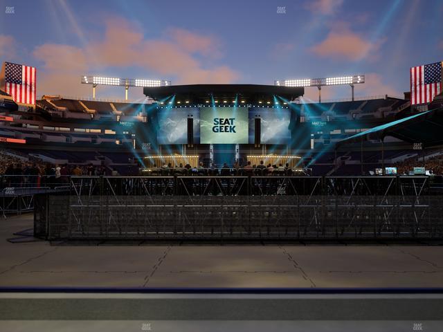 M&T Bank Stadium - Section Endzone Suite 6 Seat View