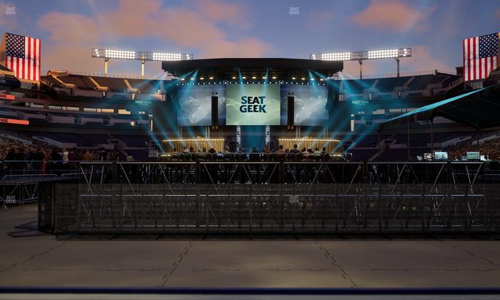 M&T Bank Stadium - Section Endzone Suite 6 Seat View