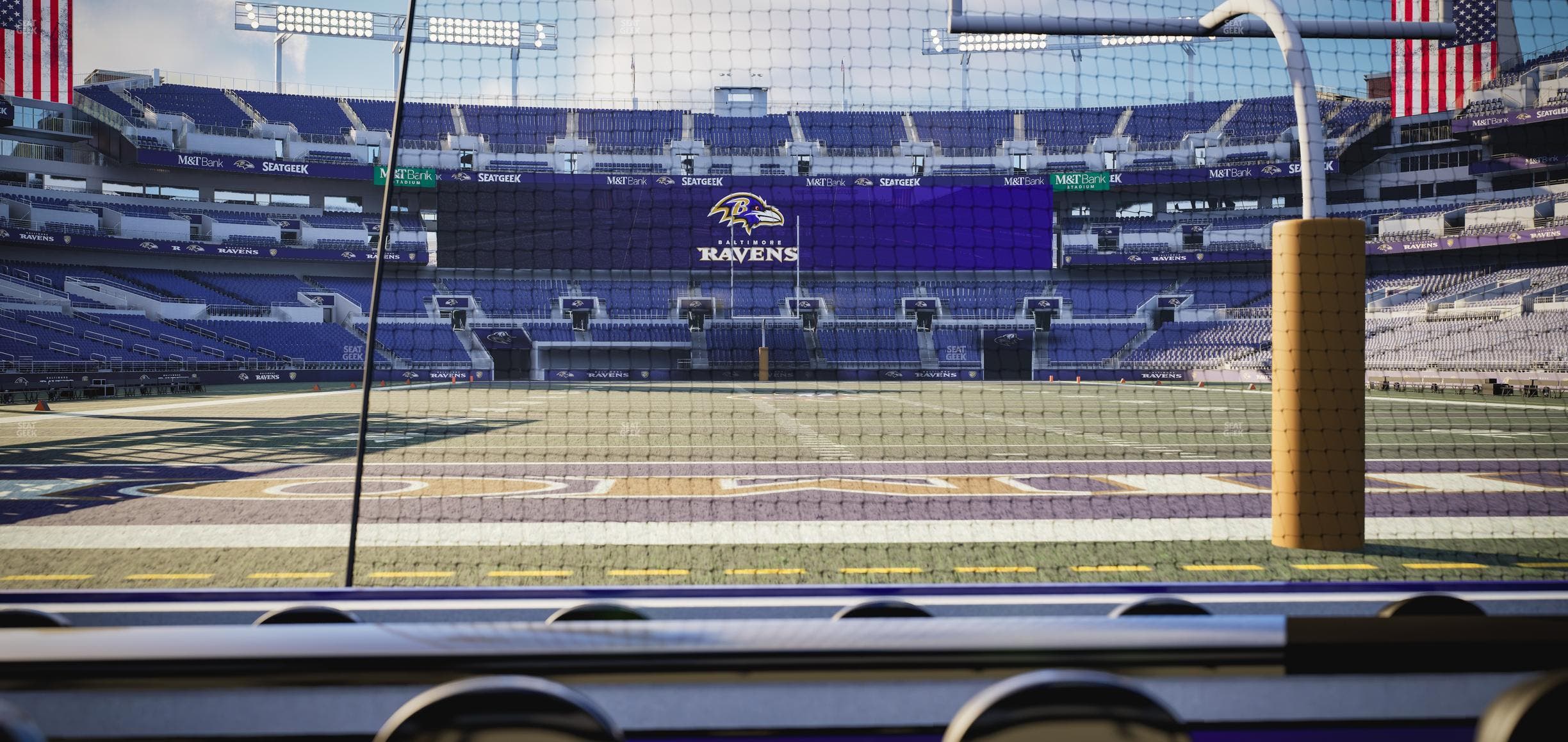 M&T Bank Stadium - Section Endzone Suite 7 Seat View