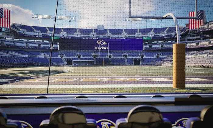 M&T Bank Stadium - Section Endzone Suite 7 Seat View