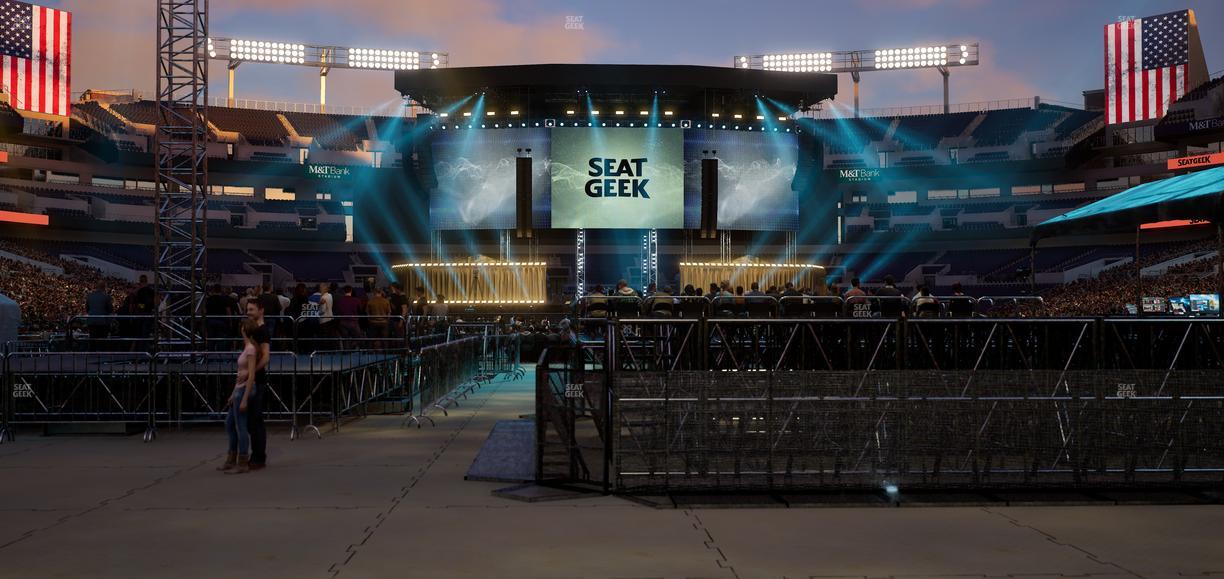 M&T Bank Stadium - Section Endzone Suite 7 Seat View