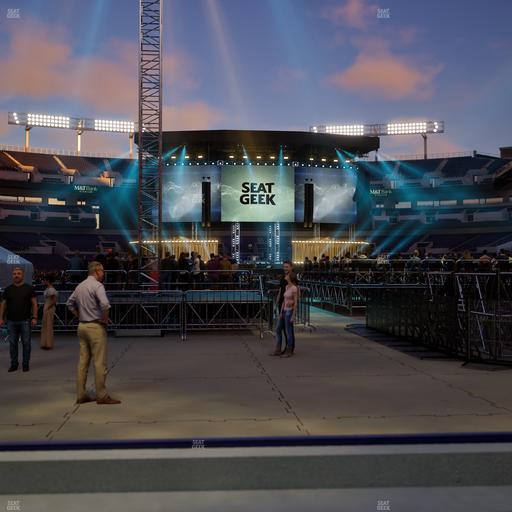 M&T Bank Stadium - Section Endzone Suite 8 Seat View