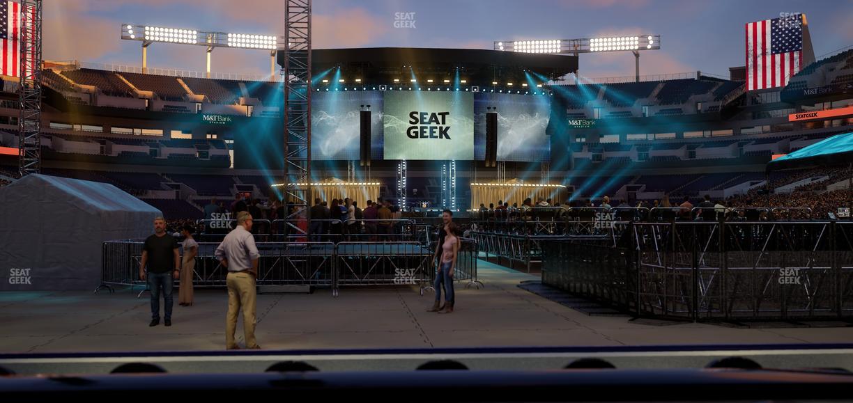 M&T Bank Stadium - Section Endzone Suite 8 Seat View