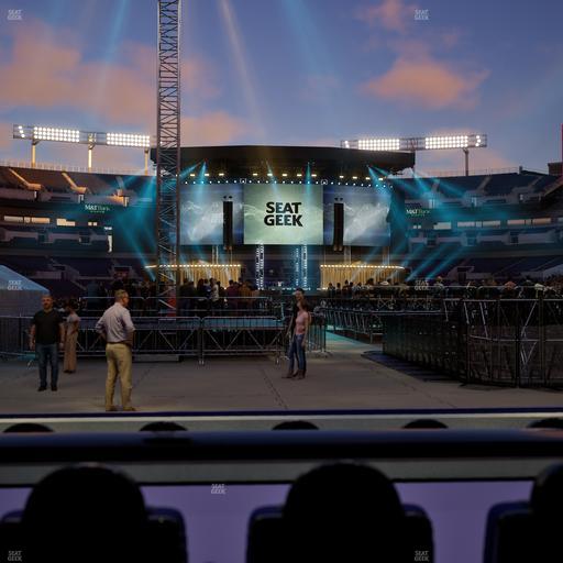 M&T Bank Stadium - Section Endzone Suite 8 Seat View