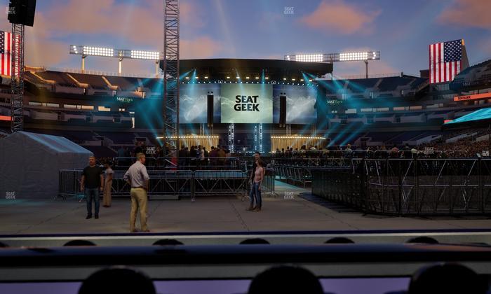 M&T Bank Stadium - Section Endzone Suite 8 Seat View