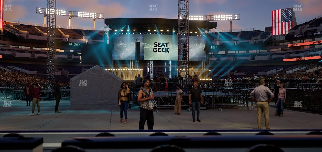 M&T Bank Stadium - Section Endzone Suite 9 Seat View