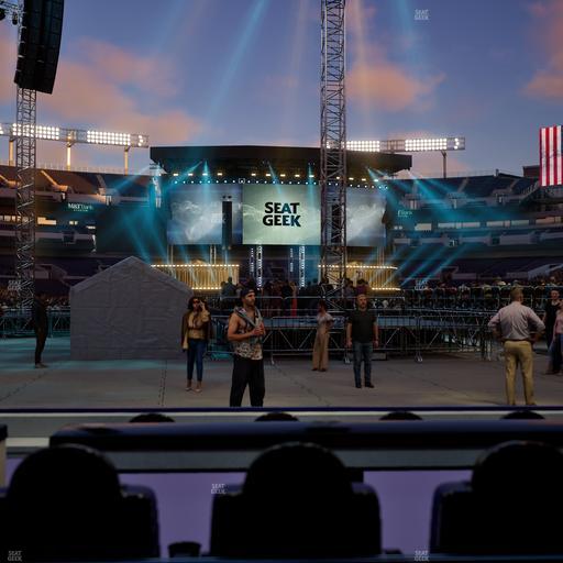 M&T Bank Stadium - Section Endzone Suite 9 Seat View
