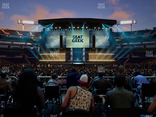 M&T Bank Stadium - Section Field Ada Seat View M&T Bank Stadium - Section Field Ada Seat View