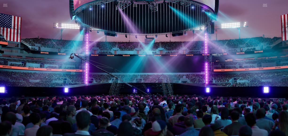 M&T Bank Stadium - Section Field B Ada Seat View