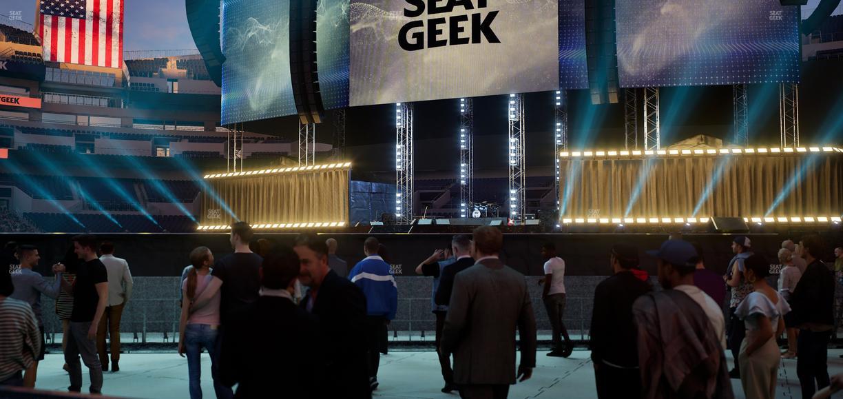 M&T Bank Stadium - Section Field B Seat View