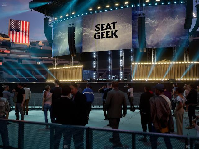 M&T Bank Stadium - Section Field B Seat View