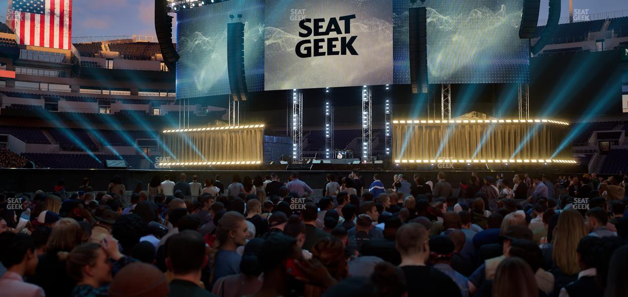 M&T Bank Stadium - Section Field B Seat View