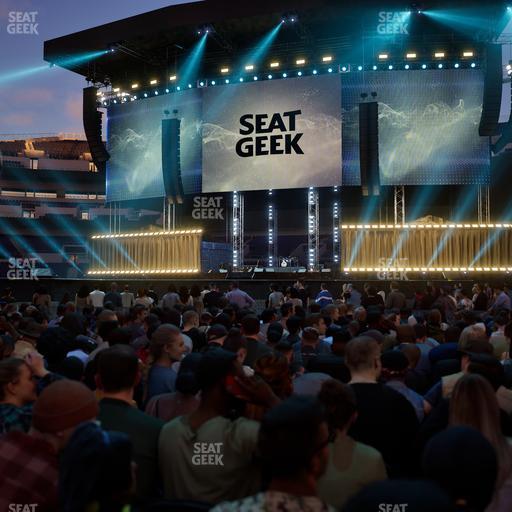 M&T Bank Stadium - Section Field B Seat View