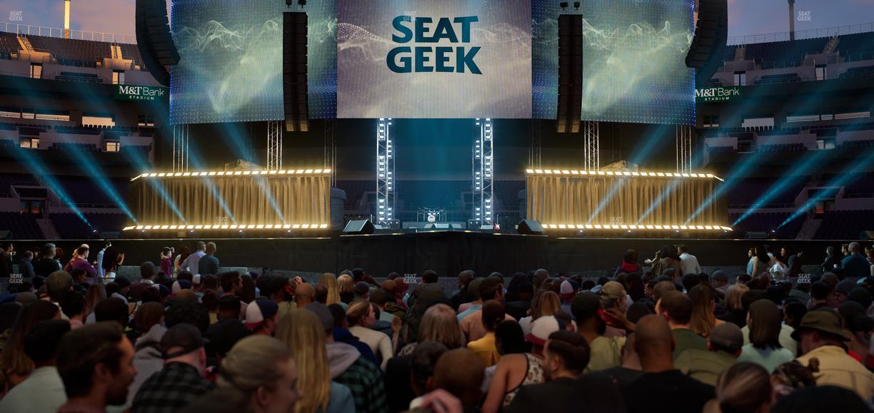 M&T Bank Stadium - Section Field C Seat View