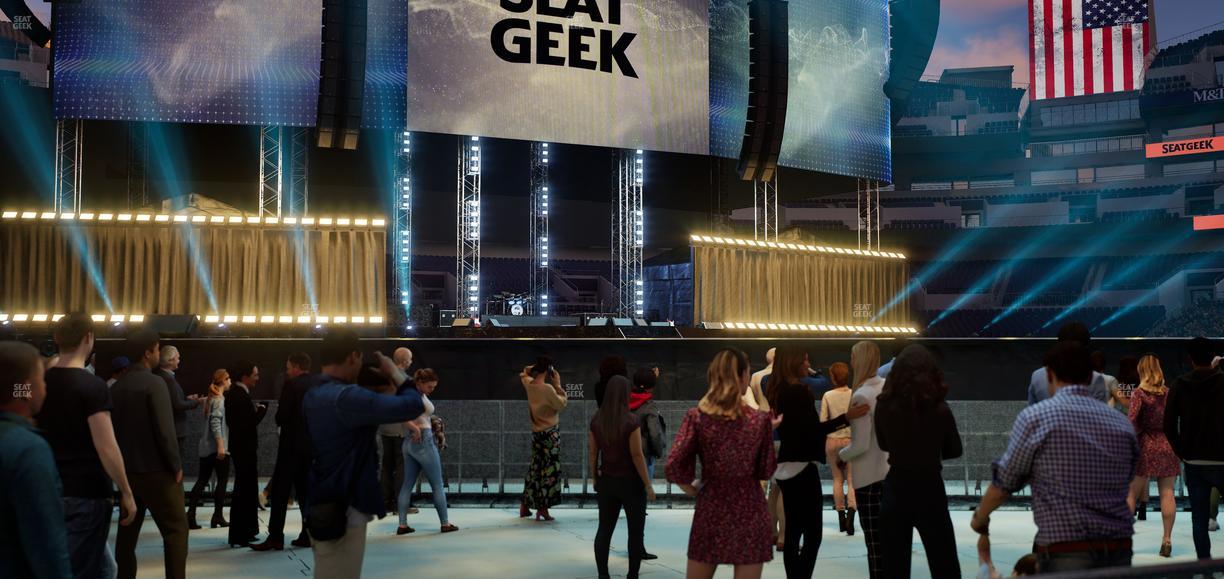 M&T Bank Stadium - Section Field D Seat View