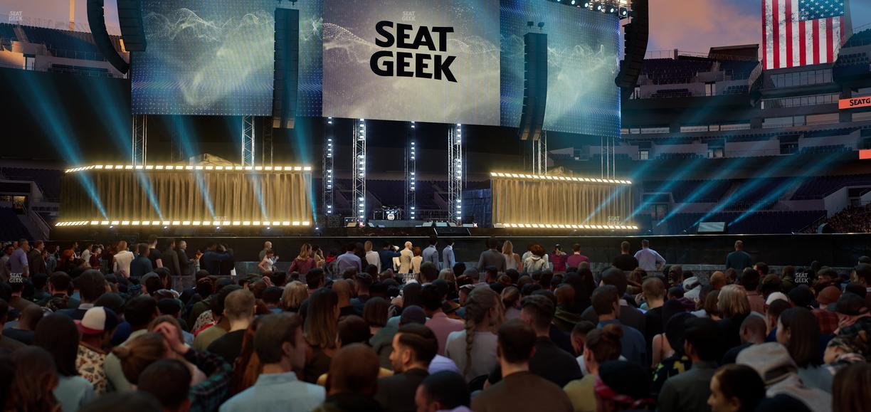 M&T Bank Stadium - Section Field D Seat View