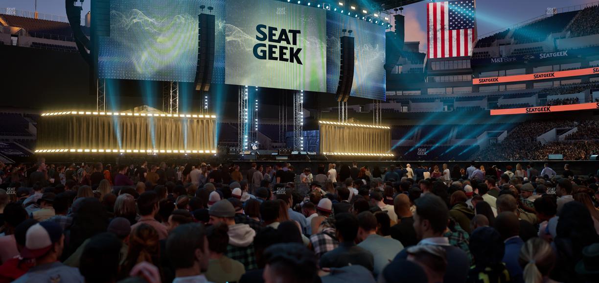 M&T Bank Stadium - Section Field E Seat View