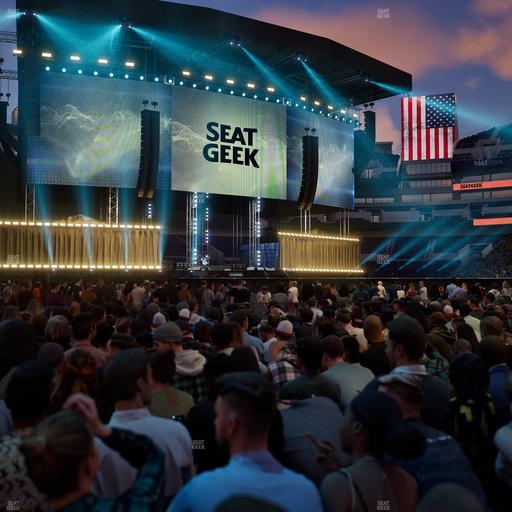 M&T Bank Stadium - Section Field E Seat View