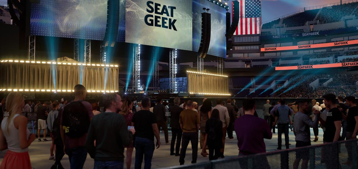 M&T Bank Stadium - Section Field E Seat View