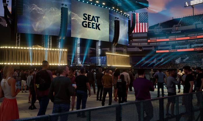 M&T Bank Stadium - Section Field E Seat View