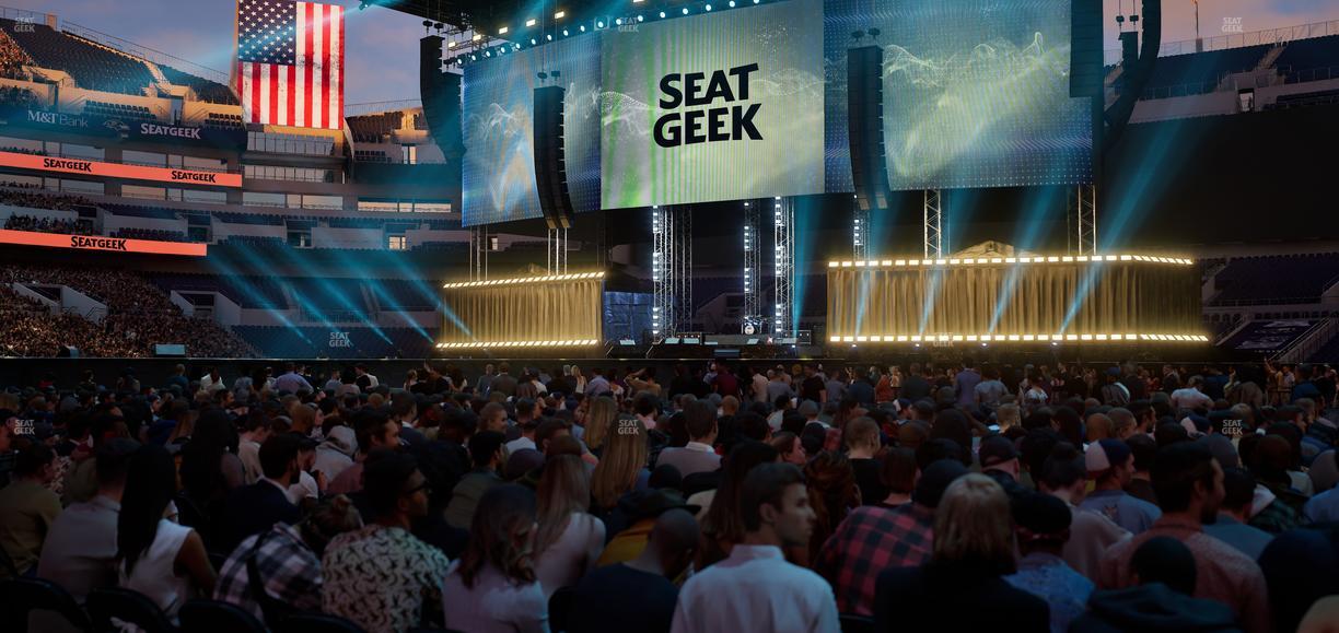 M&T Bank Stadium - Section Field F Seat View