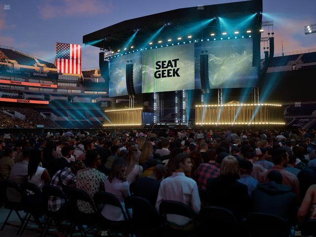 M&T Bank Stadium - Section Field F Seat View