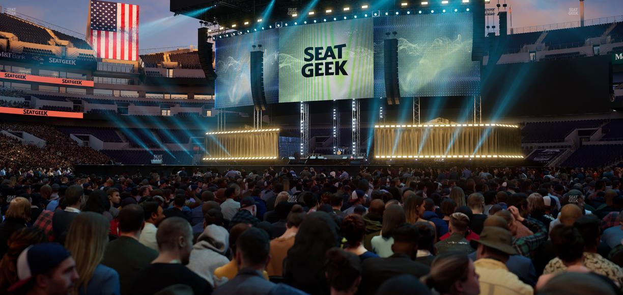 M&T Bank Stadium - Section Field F Seat View