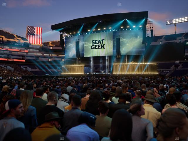 M&T Bank Stadium - Section Field F Seat View M&T Bank Stadium - Section Field F Seat View