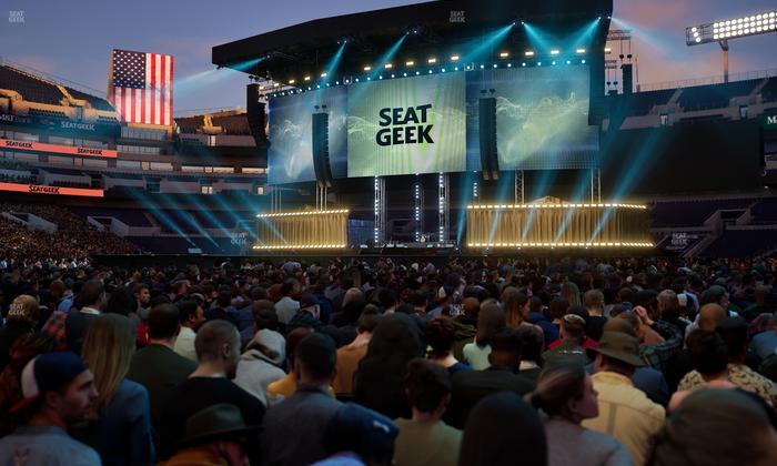M&T Bank Stadium - Section Field F Seat View