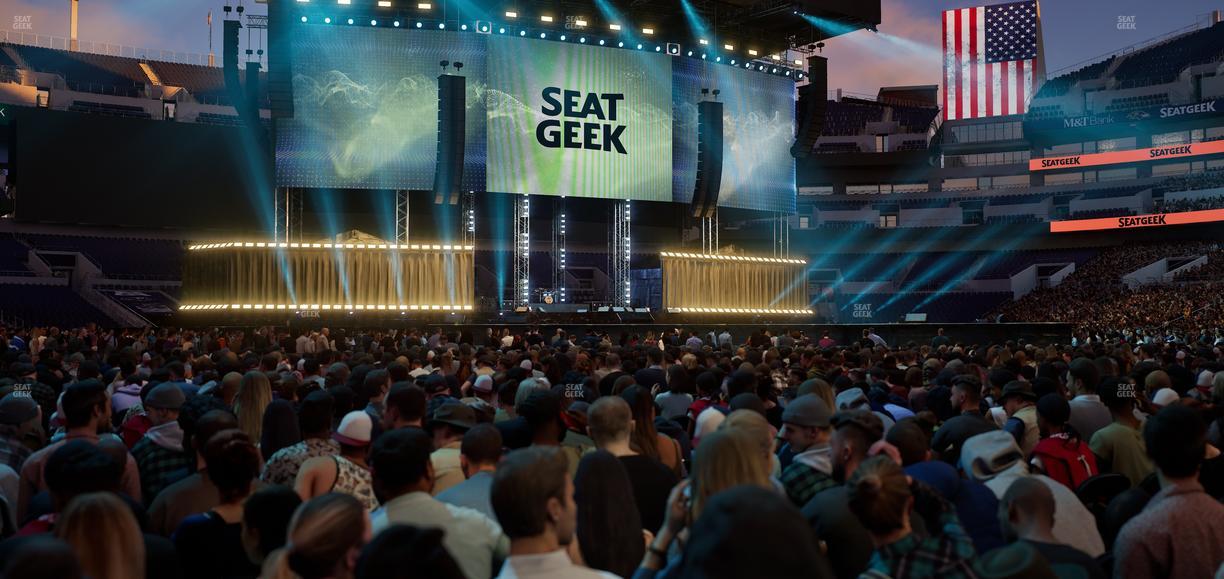 M&T Bank Stadium - Section Field K Seat View