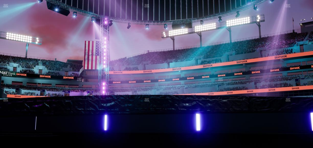 M&T Bank Stadium - Section Field M Seat View