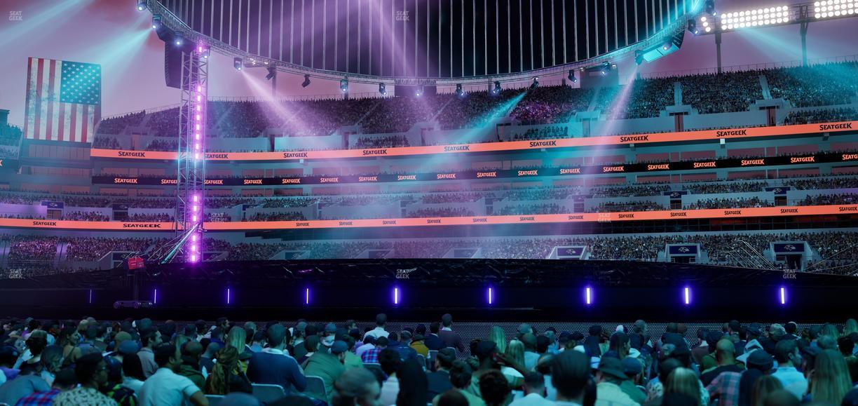 M&T Bank Stadium - Section Field M Seat View