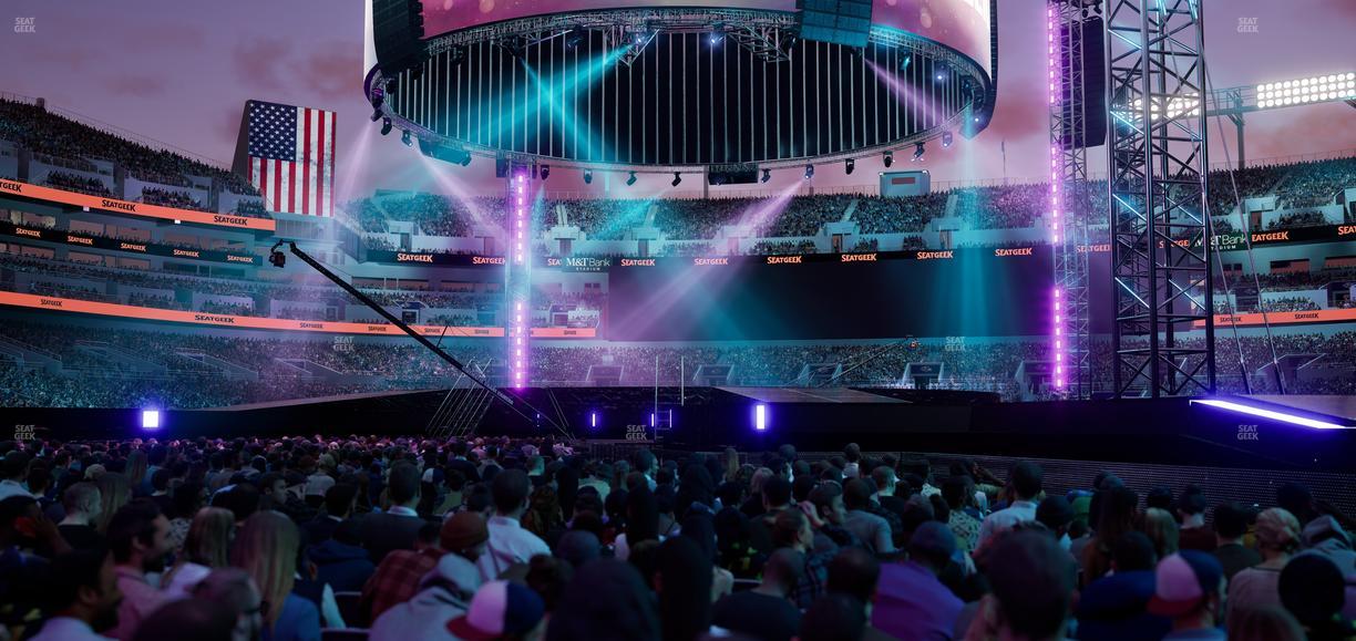 M&T Bank Stadium - Section Field P Seat View